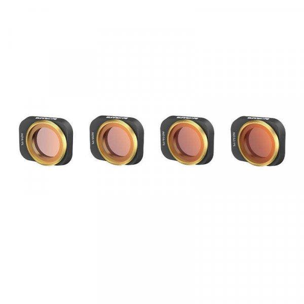 4 féle szűrő lencse Sunnylife ND-PL 4/8/16/32 DJI Mini 3 Pro-hoz (MM3-FI416)