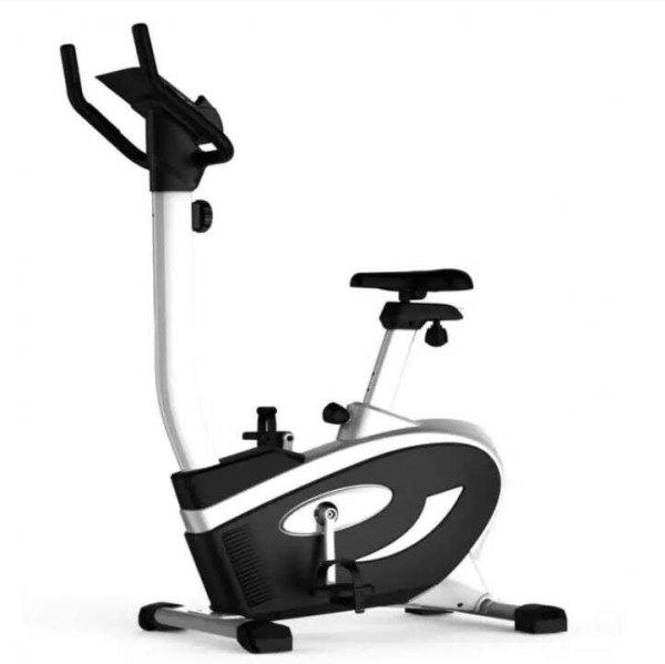 Fitness mágneses kerékpár ZOCO BODY FIT, LCD képernyő, Lendkerék 6 kg,
Állítható, Fekete/Szürke