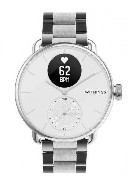Withings Metal 3in1 Wristband 18mm w Silver buckle for Scanwatch 38mm, Steel HR
36mm, Withings Move - Silver