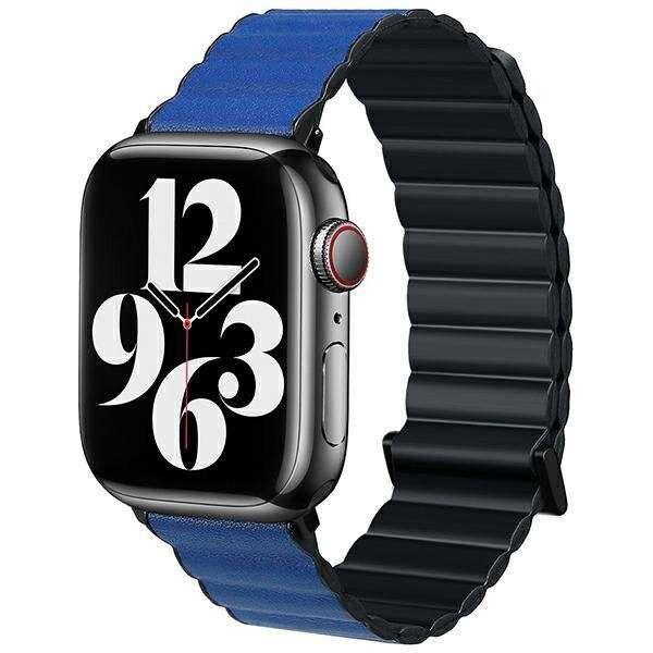 Beline óraszíj Apple Watch Magnetic Pro 38/40/41mm fekete/kék doboz