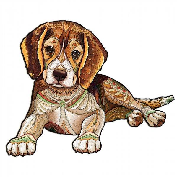  Furfangos Beagle Fa Puzzle – Nagy 32*26 cm (Prémium Alion Puzzle) 