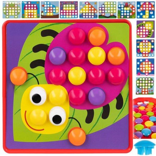 Színes puzzle - oktató kirakó játék