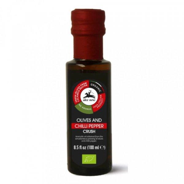Alce Nero BIO Dressing olaj - olíva és chilli paprika 100ml