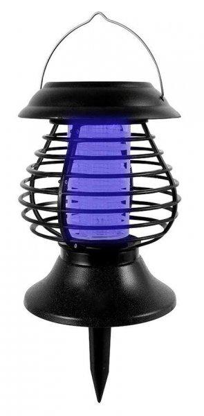 Napelemes lámpa MOKI 58, rovarriasztó, UV LED, 13 x 31 cm