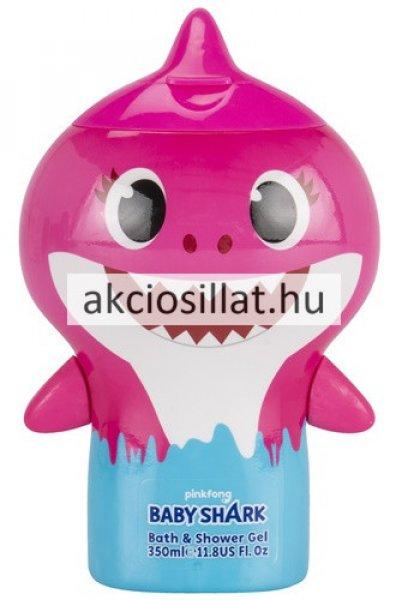 Pinkfong Baby Shark Hab-és Tusfürdő 350ml (rózsaszín)