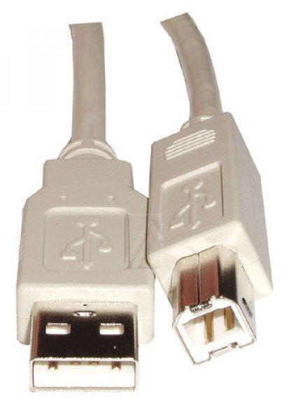 Nyomtatókábel  USB DUGÓ A--USB DUGÓ B 5,0M ew02082