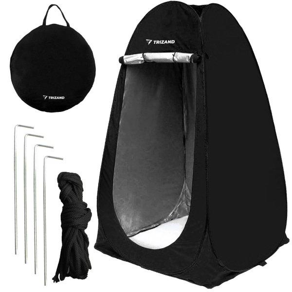 Hordozható öltöző fülke és zuhanyzó strandoláshoz, kempingezéshez -
praktikus táskában (BB-8823)