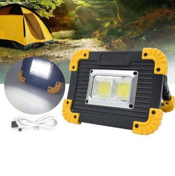 20W CBL Trial LED lámpa, akkus reflektor, munkalámpa - túrázáshoz,
szereléshez, kempingezéshez (BBL)