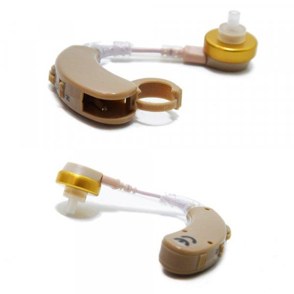 Fülbe dugható hangerősítő készülék - hallókészülék állítható
hangerővel, különböző méretű füldugókkal XB-201 (BBV)