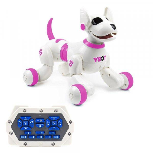 Beszélő, játszó, táncoló, éneklő távirányítós robot kutya -
távirányítóval vezérelhető, rózsaszín (BBJ)