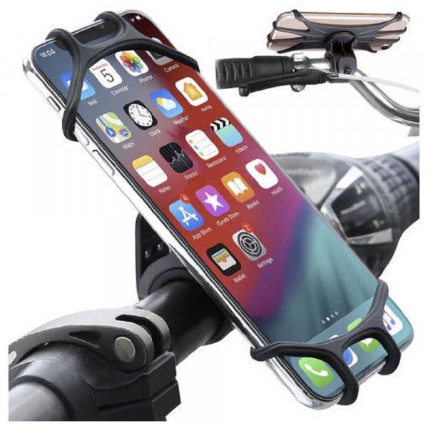 Biciklis szilikon tartó telefonhoz és GPS-hez (BB-18283)