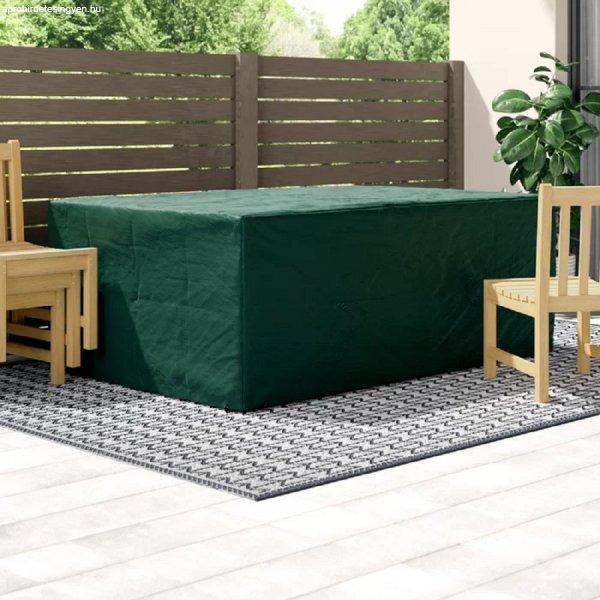 Zöld védőtakaró kerti bútorokra- kerti bútor takaró ponyva - 160x77x75cm 
(BB-13351) (KF)
