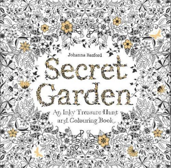Secret Garden felnőtt stresszoldó színezőkönyv (BBJ)