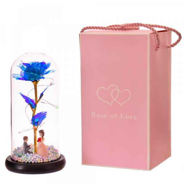 Rose of Love - LED-es dekor lámpa örök rózsa - szerelmes pár díszdobozban
(BBV) (BBJ)