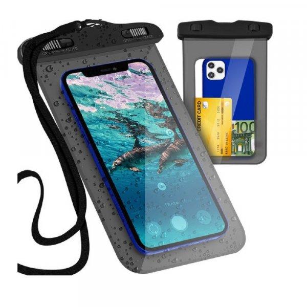 Vízálló mobiltelefon tok - képes fényképeket készíteni a víz alatt
(BB-2347)