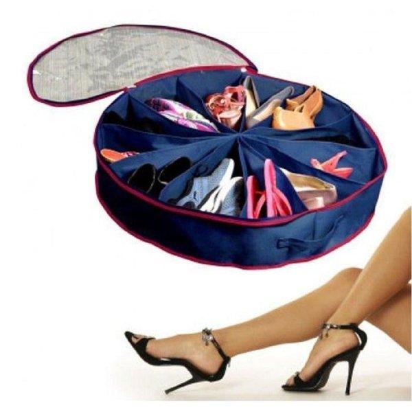Kompakt méretű, hordozható, helytakarékos cipő-, és ruharendező 12 darab
rekesszel (BBM)
