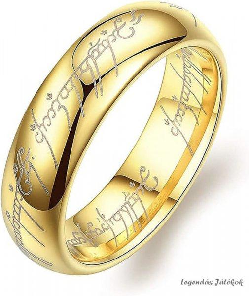 Gyűrűk ura gyűrű - Arany színű