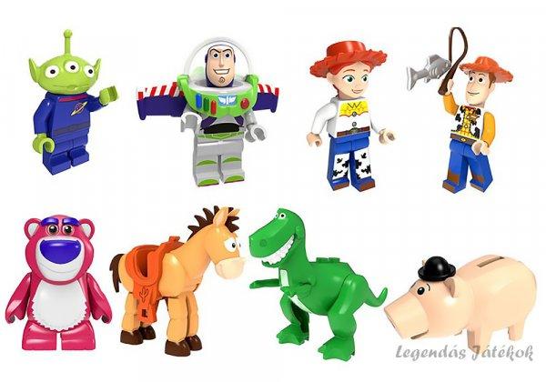 Toy Story 4 klasszikus mini figura szett 8 db-os