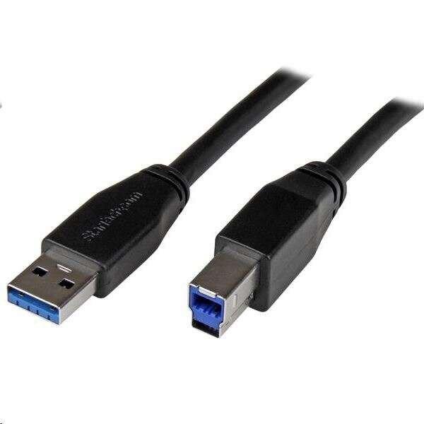 StarTech.com USB A -> USB B kábel fekete (USB3SAB5M)