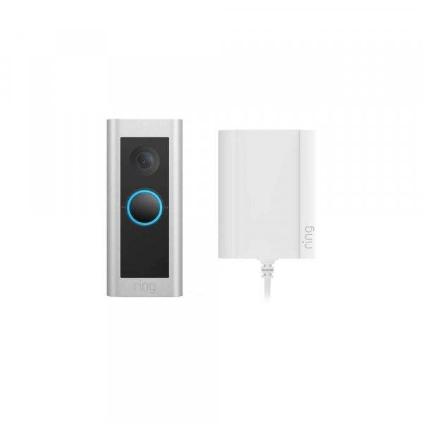 Amazon Ring Video Doorbell Pro 2 Plugin Okos Videó kaputelefon - Nikkel