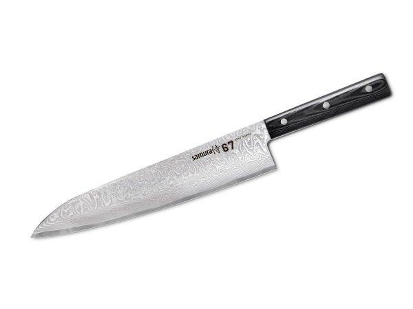Samura Damascus 67 szakács kés 24 cm