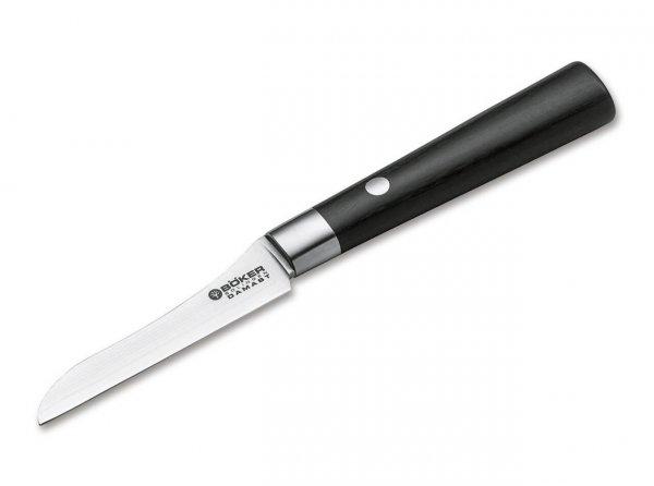 Böker Damascus Black zöldségvágó kés 8,5 cm