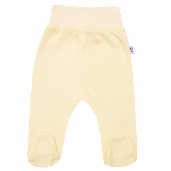 Csecsemő lábfejes nadrág New Baby sárga - 86 (12-18 h)