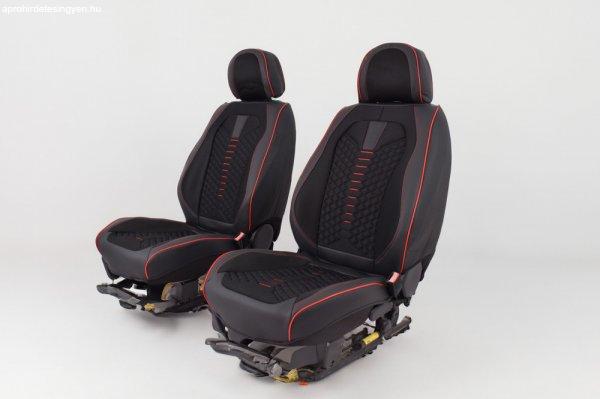 Hyundai Kona Méretezett Üléshuzat -Cupido Bőr/Szövet -Piros/Fekete- 2 Első
Ülésre