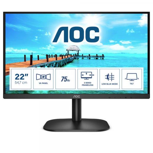AOC - AOC VA monitor 21.5'' 22B2H