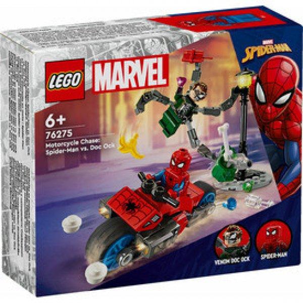 LEGO Super Heroes Marvel 76275 Motoros üldözés: Pókember Vs. Doc Ock