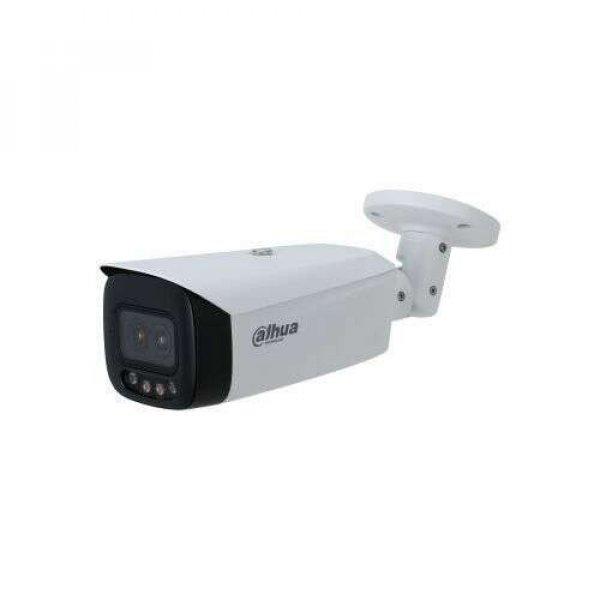 Biztonsági kamera, IP, 4MP, fehér fény 50 m, 3,6 mm, mikrofon,
kártyanyílás, PoE, Dahua IPC-HFW5449T1-ASE-D2-0360B