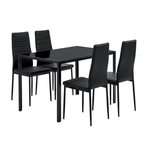Dalya étkezőgarnitúra asztallal és 4 székkel