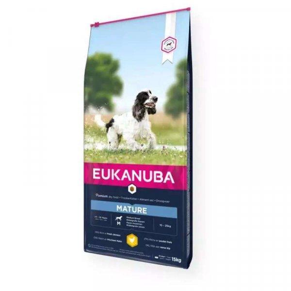 Eukanuba Mature & Senior Medium kutyatáp 15kg