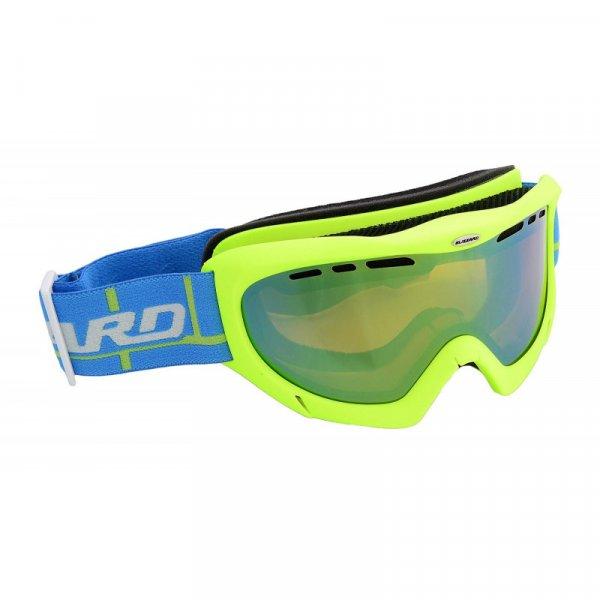 BLIZZARD-Ski Gog. 912 MDAVZF, neon green matt, amber2-3, blue Keverd össze UNI