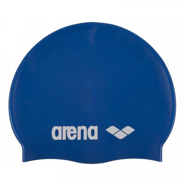 ARENA-Clasic Silicone Cap light blue-white Kék