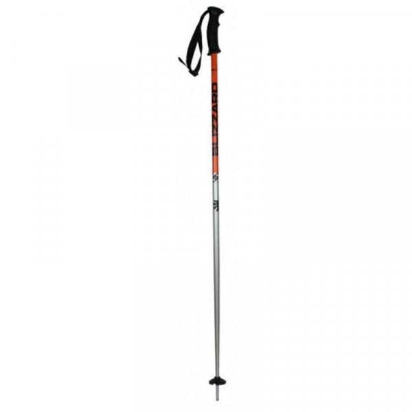 BLIZZARD-Sport ski poles, black/orange/silver Keverd össze 135 cm 20/21