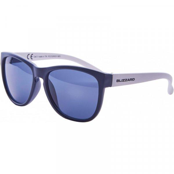 BLIZZARD-Sun glasses PCC529331, dark blue matt, 55-13-118 Kék 55-13-118