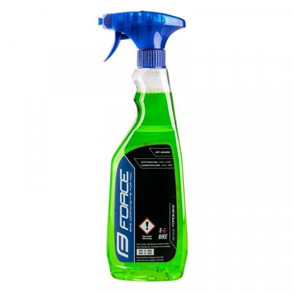 FORCE-E-BIKE spray 0,75 L - green Zöld