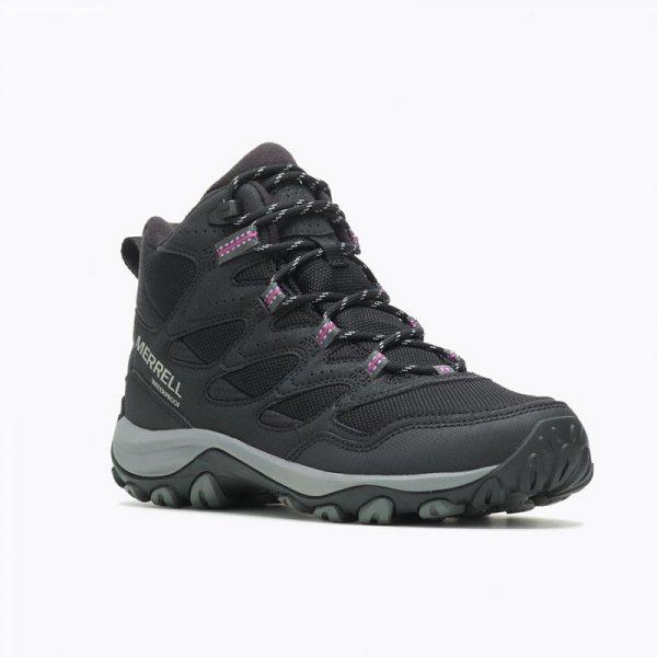 MERRELL-West Rim Sport Thermo Mid WP Ws black Fekete 42