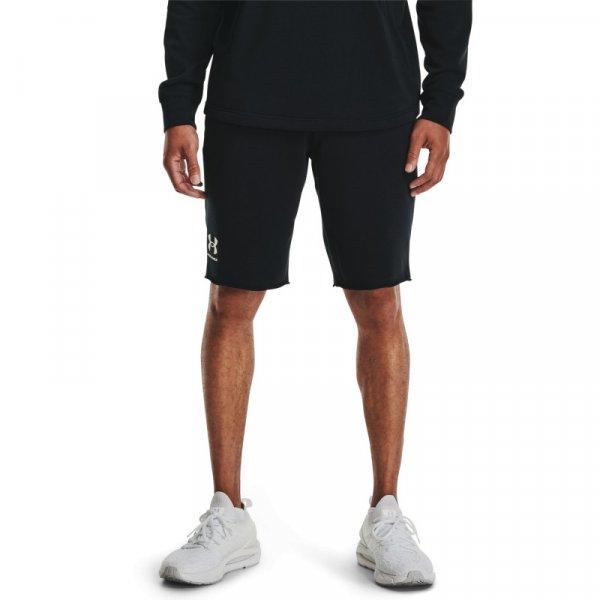 UNDER ARMOUR-UA RIVAL TERRY SHORT-BLK Fekete S