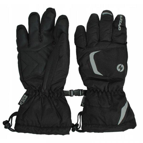 BLIZZARD-Reflex junior ski gloves, black/silver Fekete 5