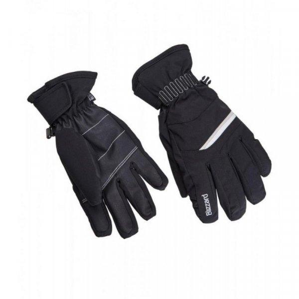 BLIZZARD-Viva Plose ski gloves, black/white/silver 20 Fekete 7