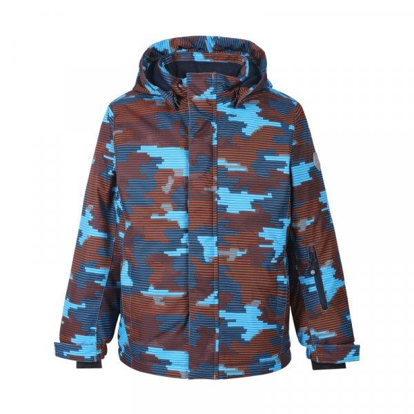 COLOR KIDS-Ski jacket AOP, AF 10.000, blue Kék 116