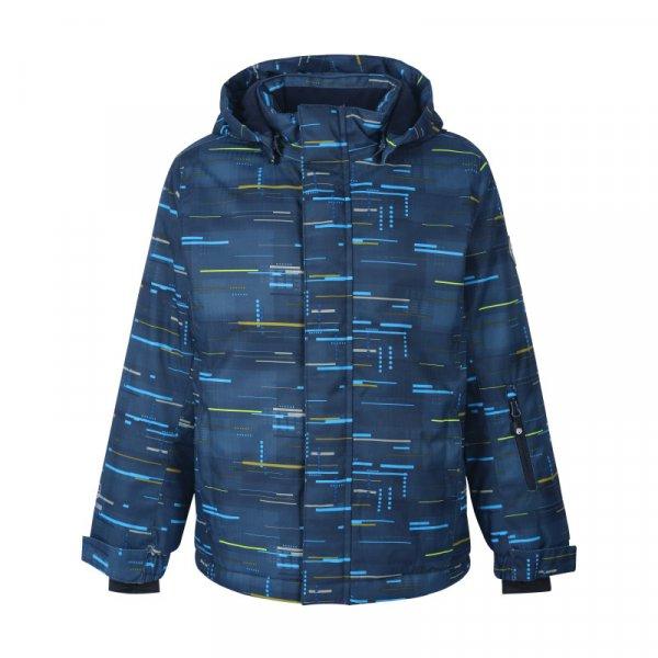 COLOR KIDS-Ski jacket AOP, AF 10.000, dried tobacco Kék 110