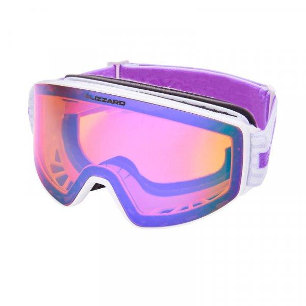 BLIZZARD-Ski Gog. 931 MDAZO, white shiny, rosa2, purple REVO Fehér UNI