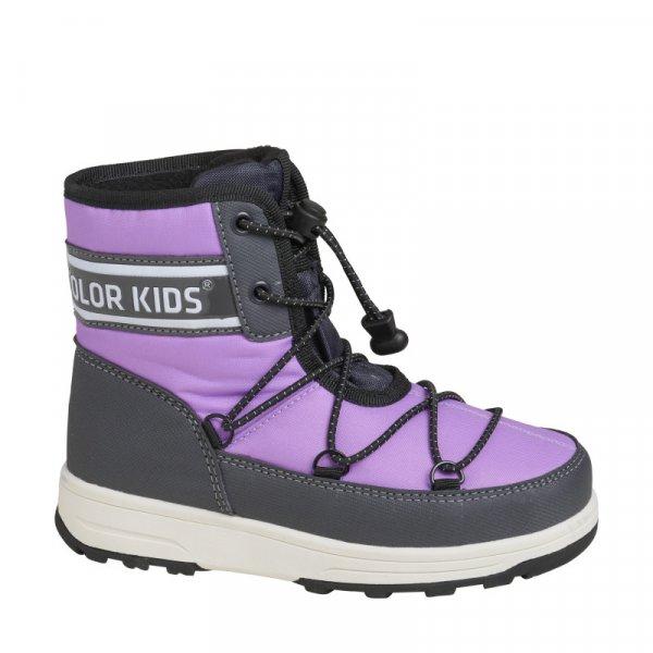 COLOR KIDS-Boots W. String violet tulle Lila 34