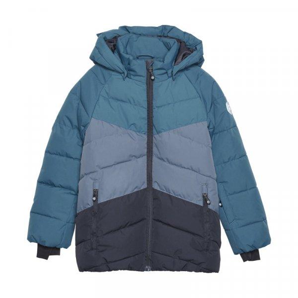 COLOR KIDS-Ski Jacket - Colorblock -Quilt, legion blue Kék 164
