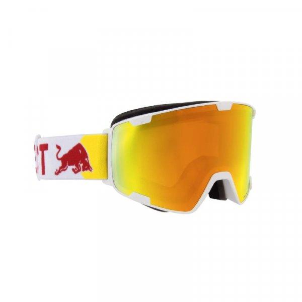 RED BULL SPECT-PARK-016, white, red snow - orange with red mirror, CAT2 Fehér