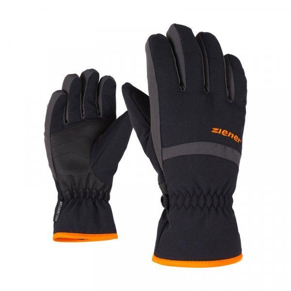 ZIENER-LEJANO AS(R) glove junior Black Fekete 5