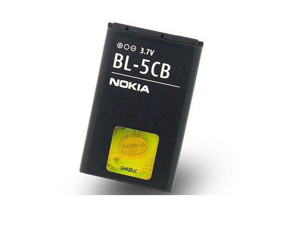 Nokia BL-5CB gyári akkumulátor Li-Ion 800mAh új verzió (Nokia 100, C2-01)